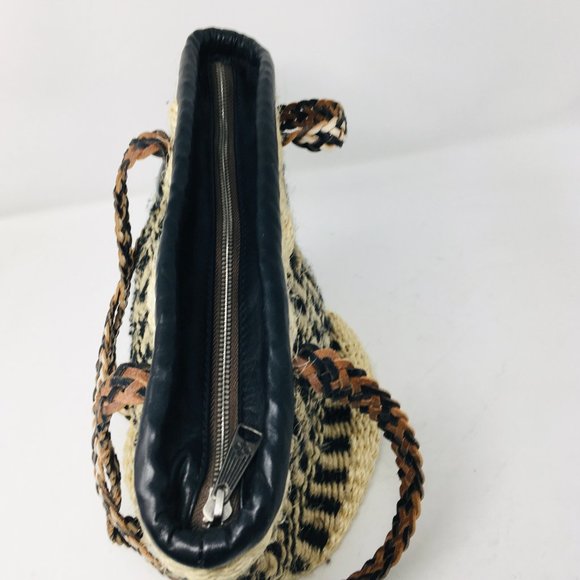 Patricia Nash Straw Bucket bag Purse Woven Maya - Picture 5 of 8